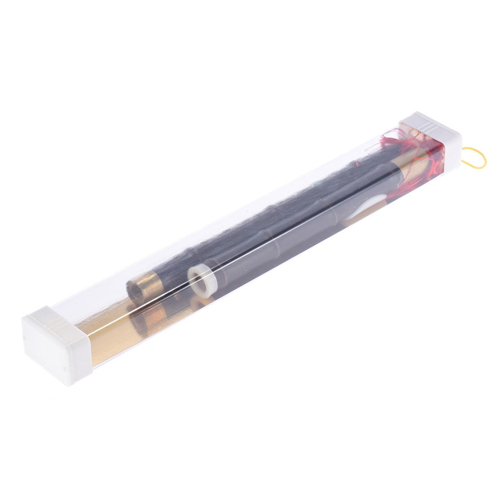 Detachable Natural Black Bamboo Bawu Flute in G Key - Ideal for Beginner Music Lovers