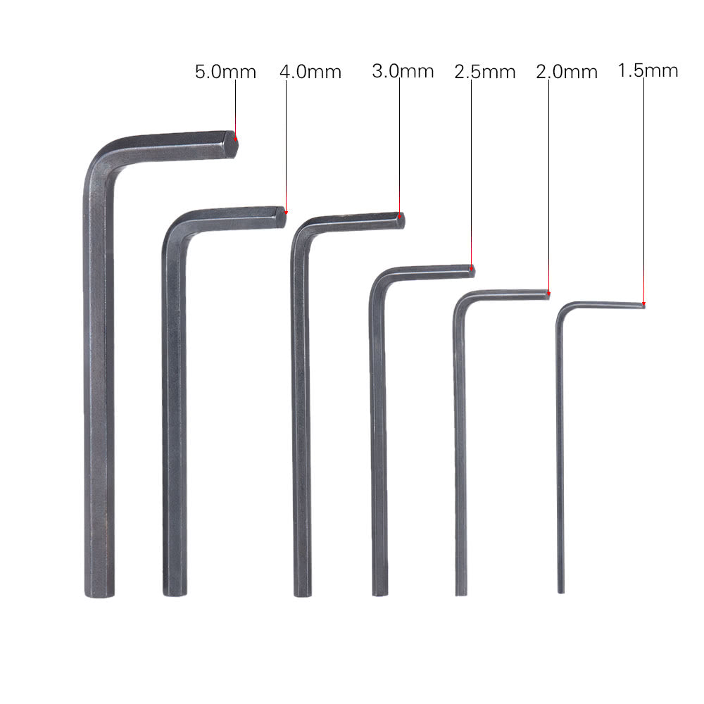 6pcs Guitar & Bass Repair Tool Set: Neck, Bridge, Truss Rod Adjustment Wrenches & Screws