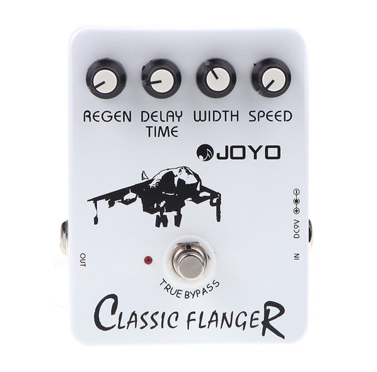 Joyo JF-07 Classic Flanger Guitar Pedal - True Bypass Effect