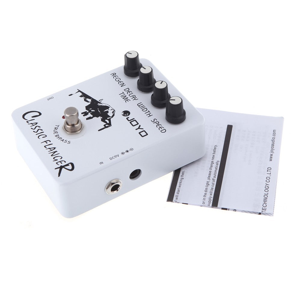 Joyo JF-07 Classic Flanger Guitar Pedal - True Bypass Effect