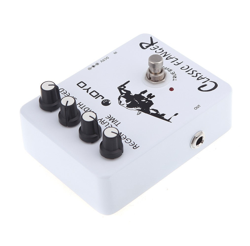 Joyo JF-07 Classic Flanger Guitar Pedal - True Bypass Effect