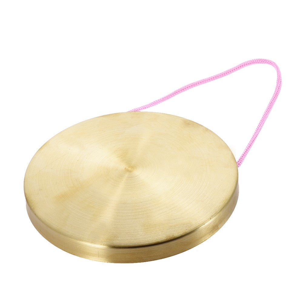 30cm Brass Copper Hand Gong Cymbals with Hammer - Chapel Opera Percussion Instrument