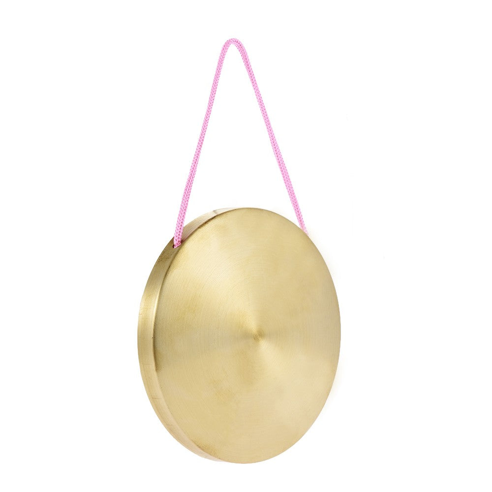30cm Brass Copper Hand Gong Cymbals with Hammer - Chapel Opera Percussion Instrument