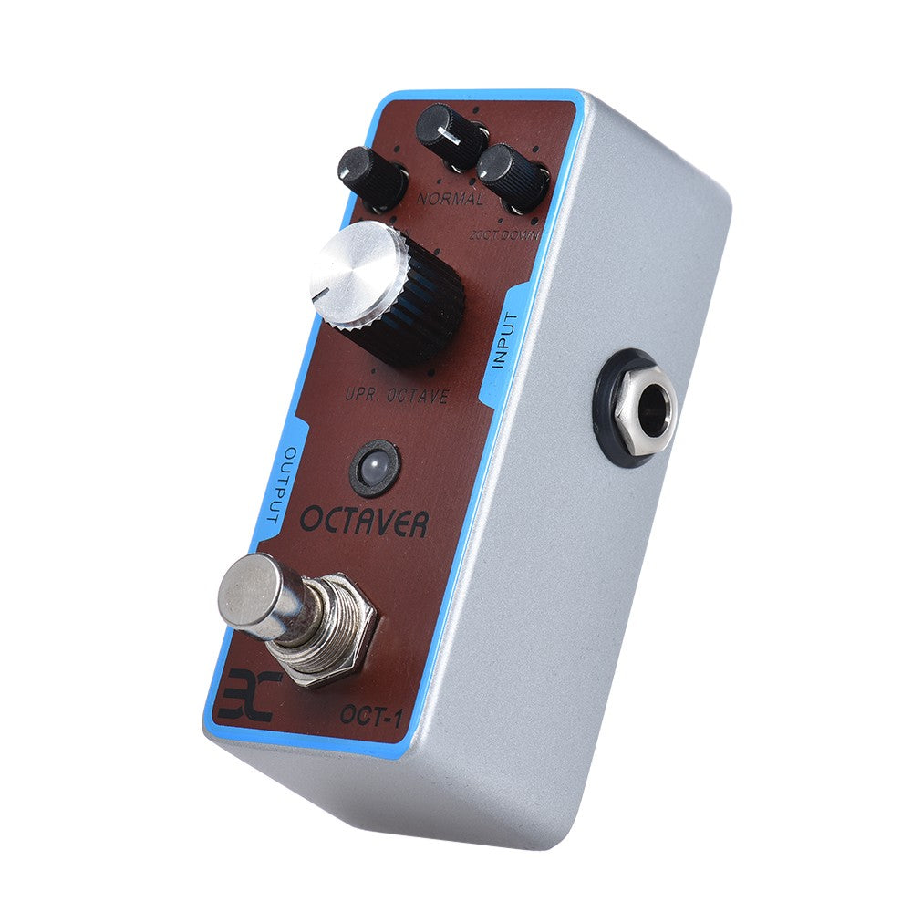 ENO OCT-1 Octave Mini Guitar Effect Pedal, True Bypass, Full Metal Shell