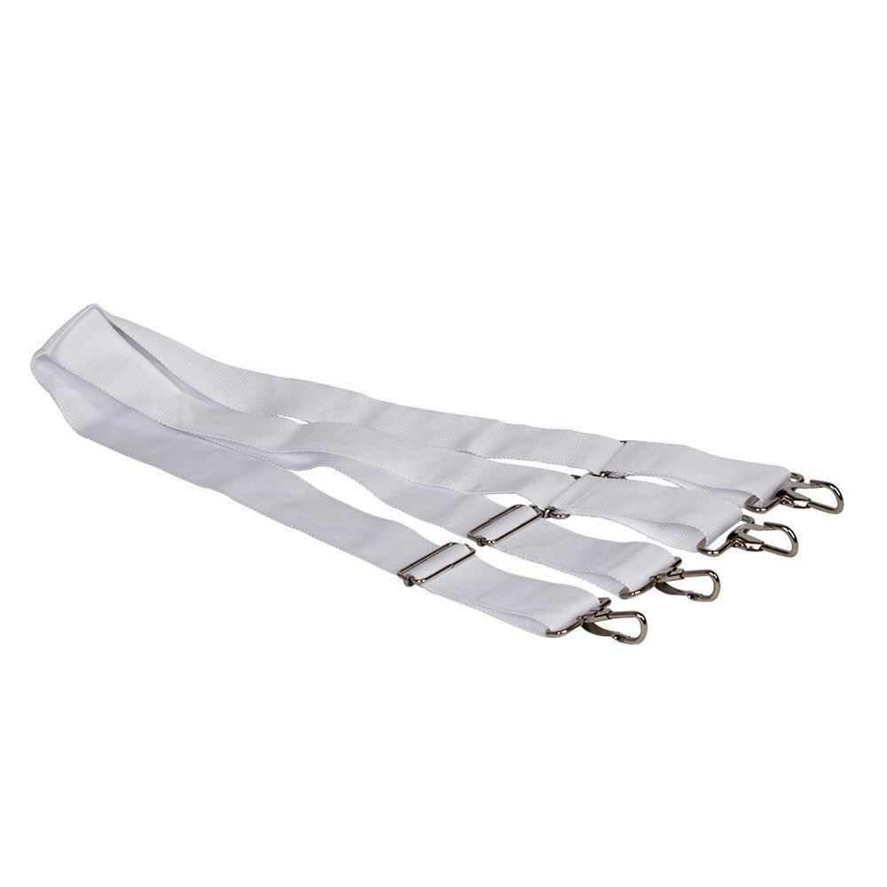 Adjustable Nylon Shoulder Strap for Marching Bass Drum with Metal Clip - Percussion Instrument Accessory