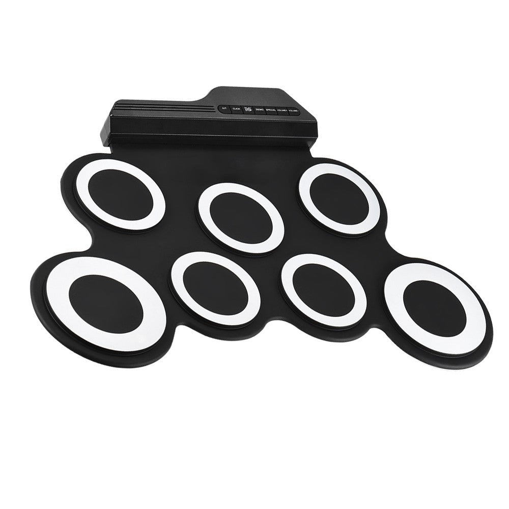 Portable Compact Digital Roll-Up Drum Kit for Kids & Beginner Practice