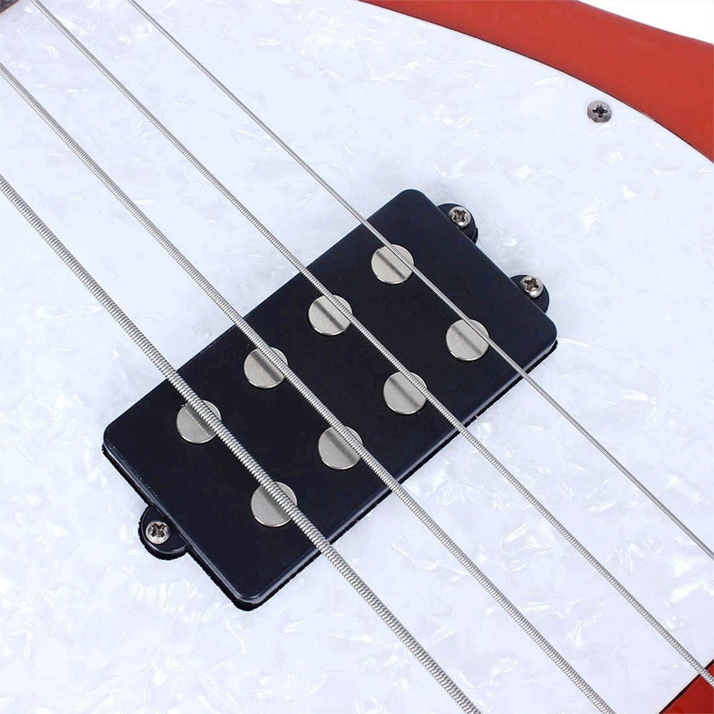 Nickel Round Wound 4-String Electric Bass Guitar Strings - High-Carbon Steel Core (1.14-2.67)