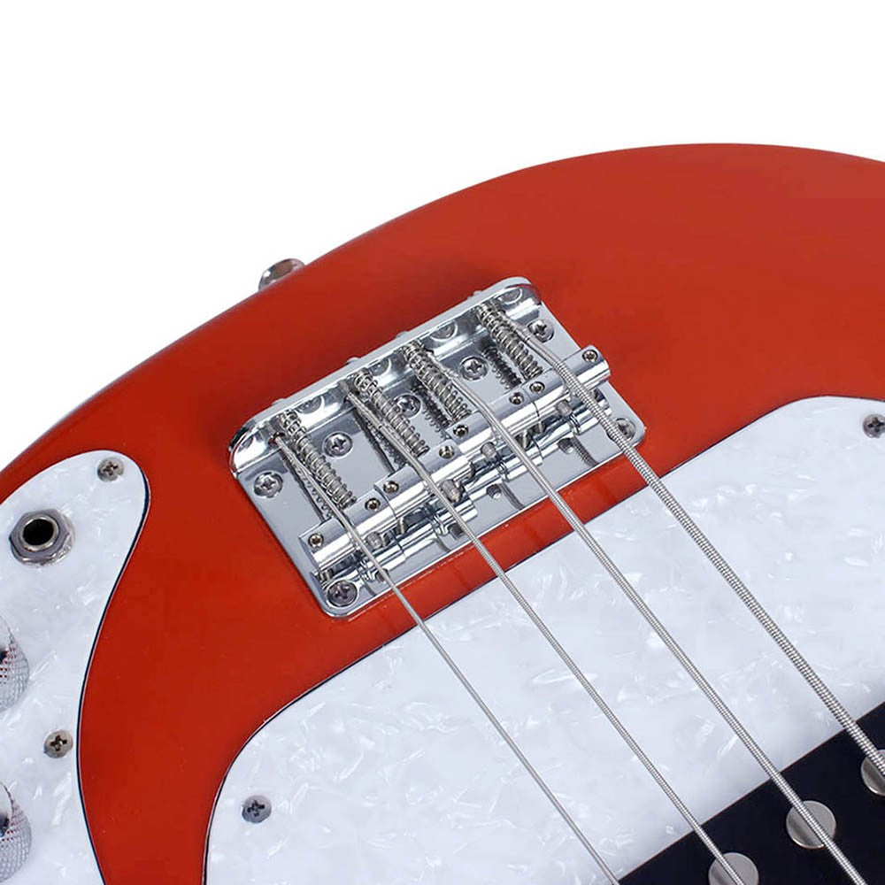 Nickel Round Wound 4-String Electric Bass Guitar Strings - High-Carbon Steel Core (1.14-2.67)