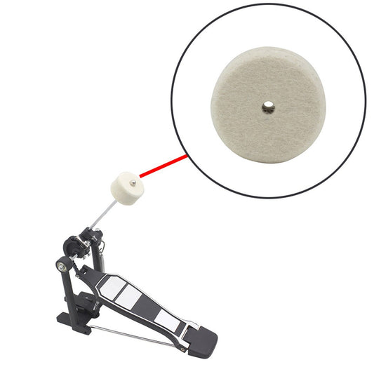Premium Wool Felt Bass Drum Beater Pad for Percussion Accessories