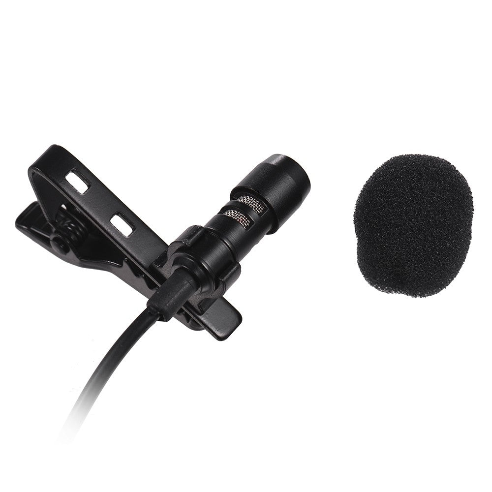 Tie Clip-On Mini Lapel Wired Microphone Mic