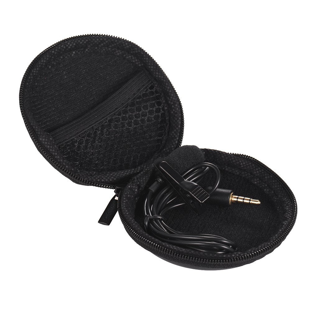 Tie Clip-On Mini Lapel Wired Microphone Mic