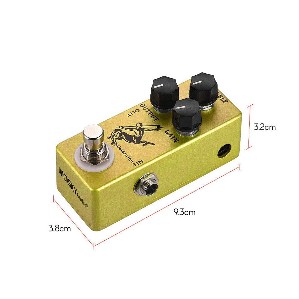 SILVER HORSE Overdrive Boost Guitar Pedal by MOSKYAudio