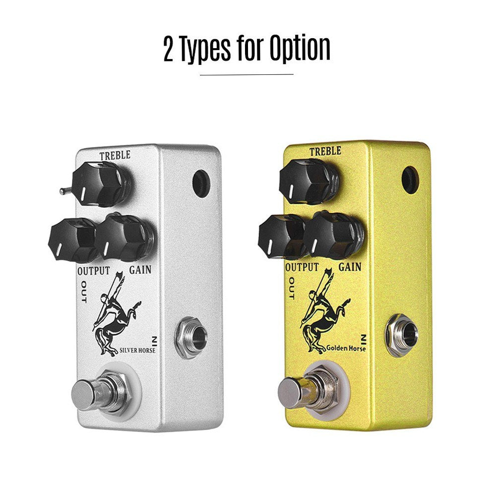 SILVER HORSE Overdrive Boost Guitar Pedal by MOSKYAudio