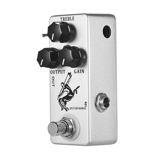 SILVER HORSE Overdrive Boost Guitar Pedal by MOSKYAudio