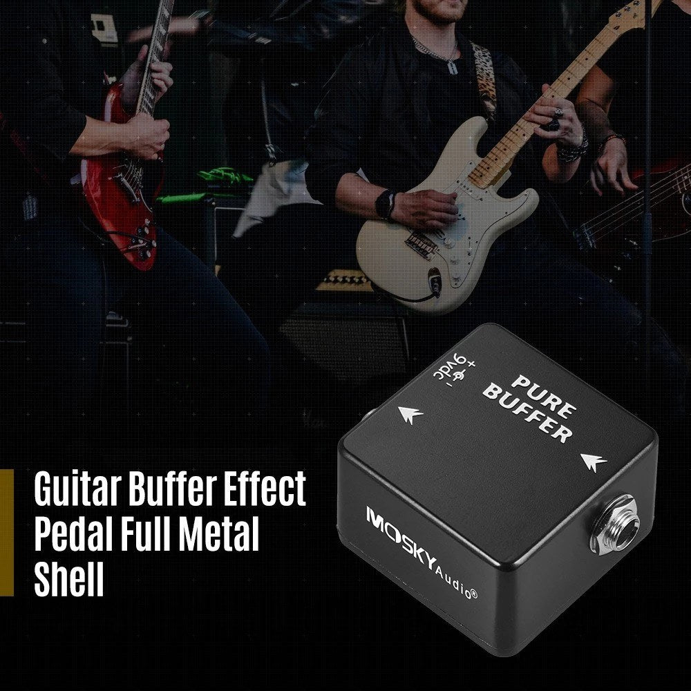 MOSKY PURE BUFFER Guitar Pedal - Full Metal Shell