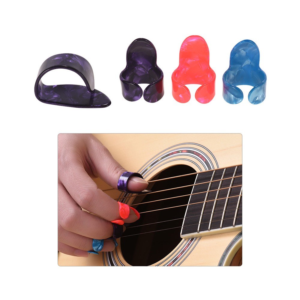 Comprehensive Guitar Accessories Kit for Beginners: Silicone Finger Protectors, Guitar Picks, Thumb & Finger Picks, Pick Holder, Music Page Clips & Storage Box