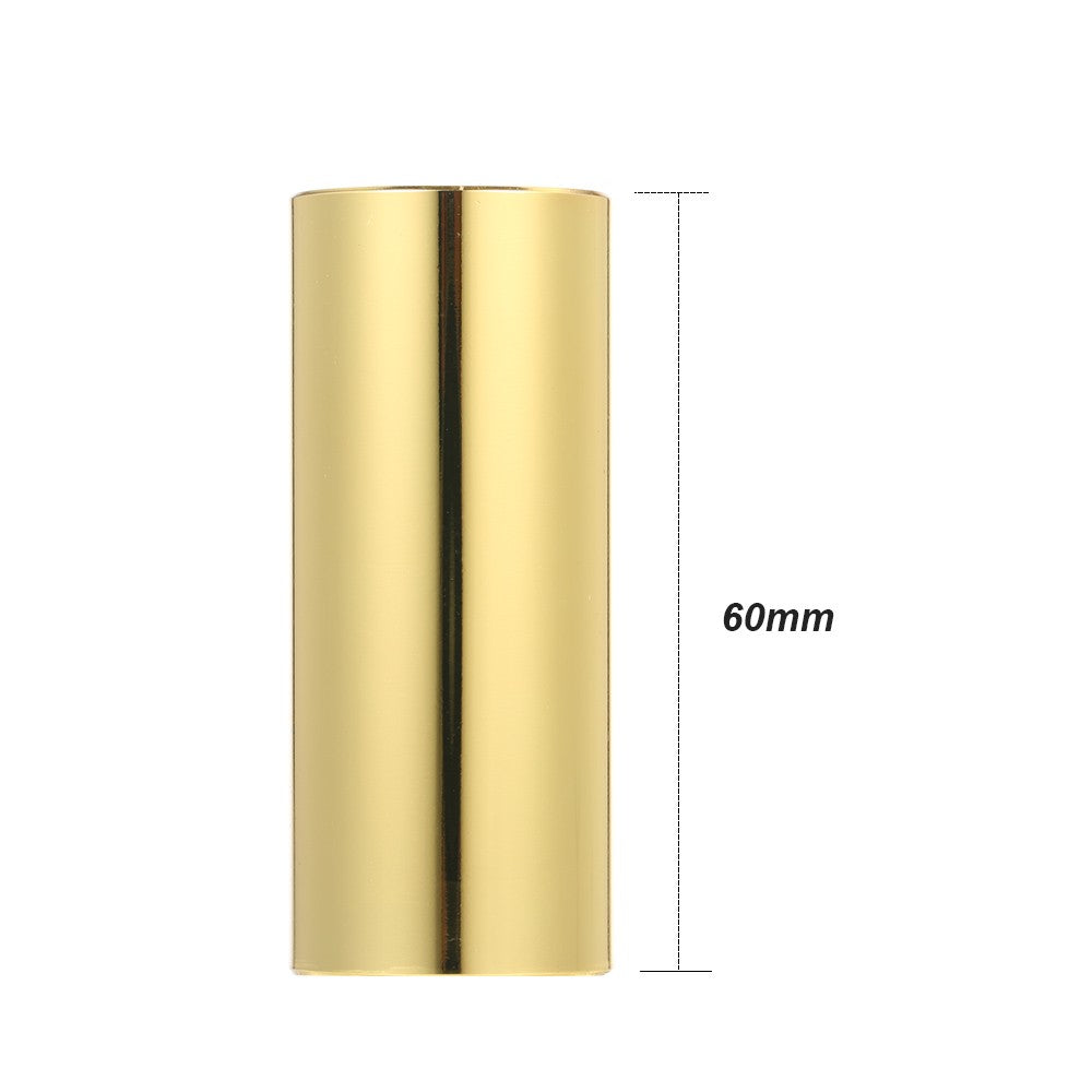 60MM Guitar Slide Bar - Stainless Steel/Glass Finger Slides for String Instruments