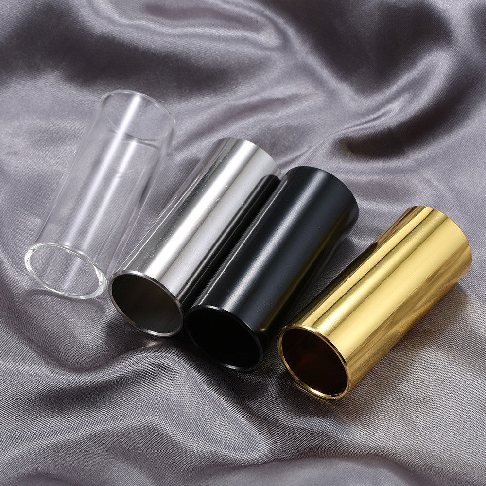 60MM Guitar Slide Bar - Stainless Steel/Glass Finger Slides for String Instruments