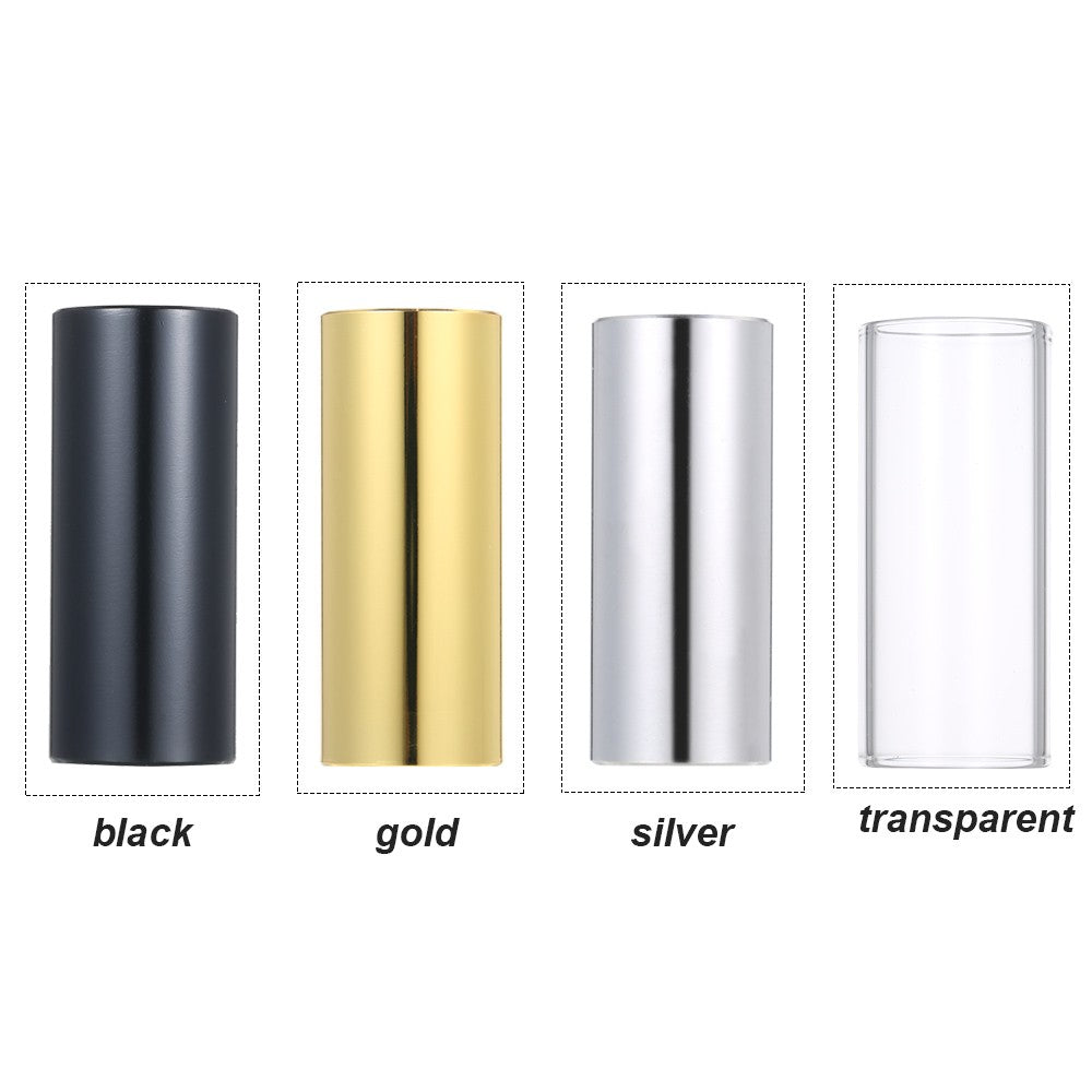 60MM Guitar Slide Bar - Stainless Steel/Glass Finger Slides for String Instruments