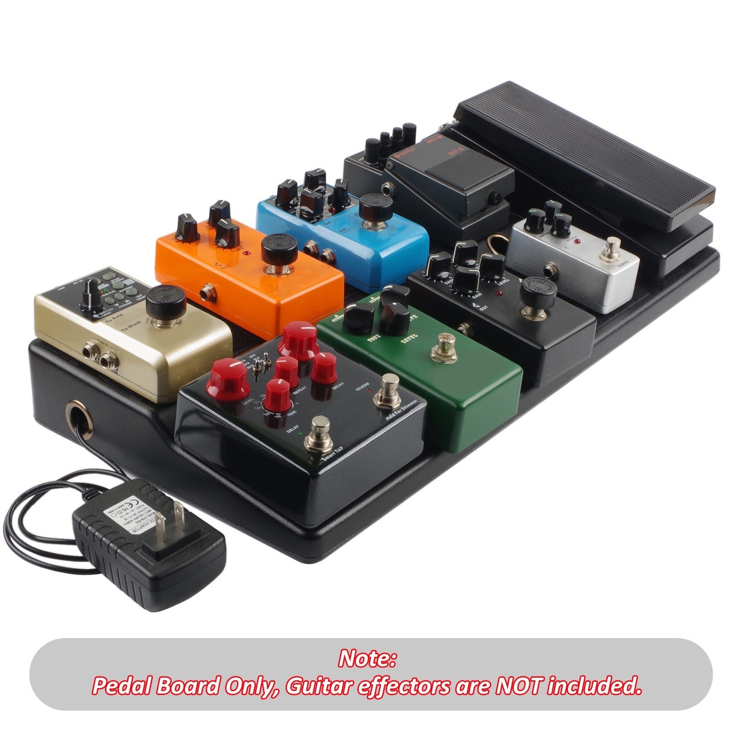Large Rockhouse RPB-1BK Guitar Effects Pedal Board
