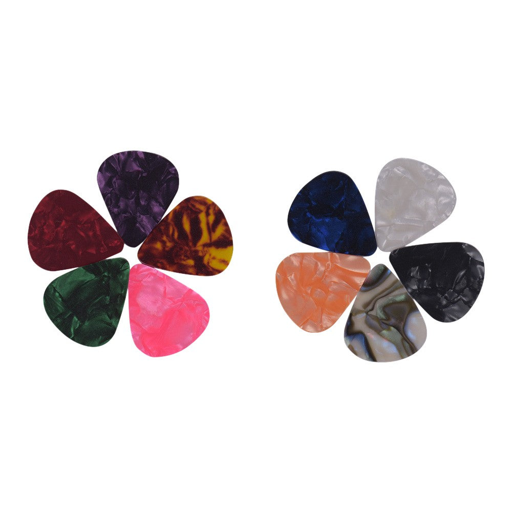 6-Pack Colorful Celluloid Guitar Picks