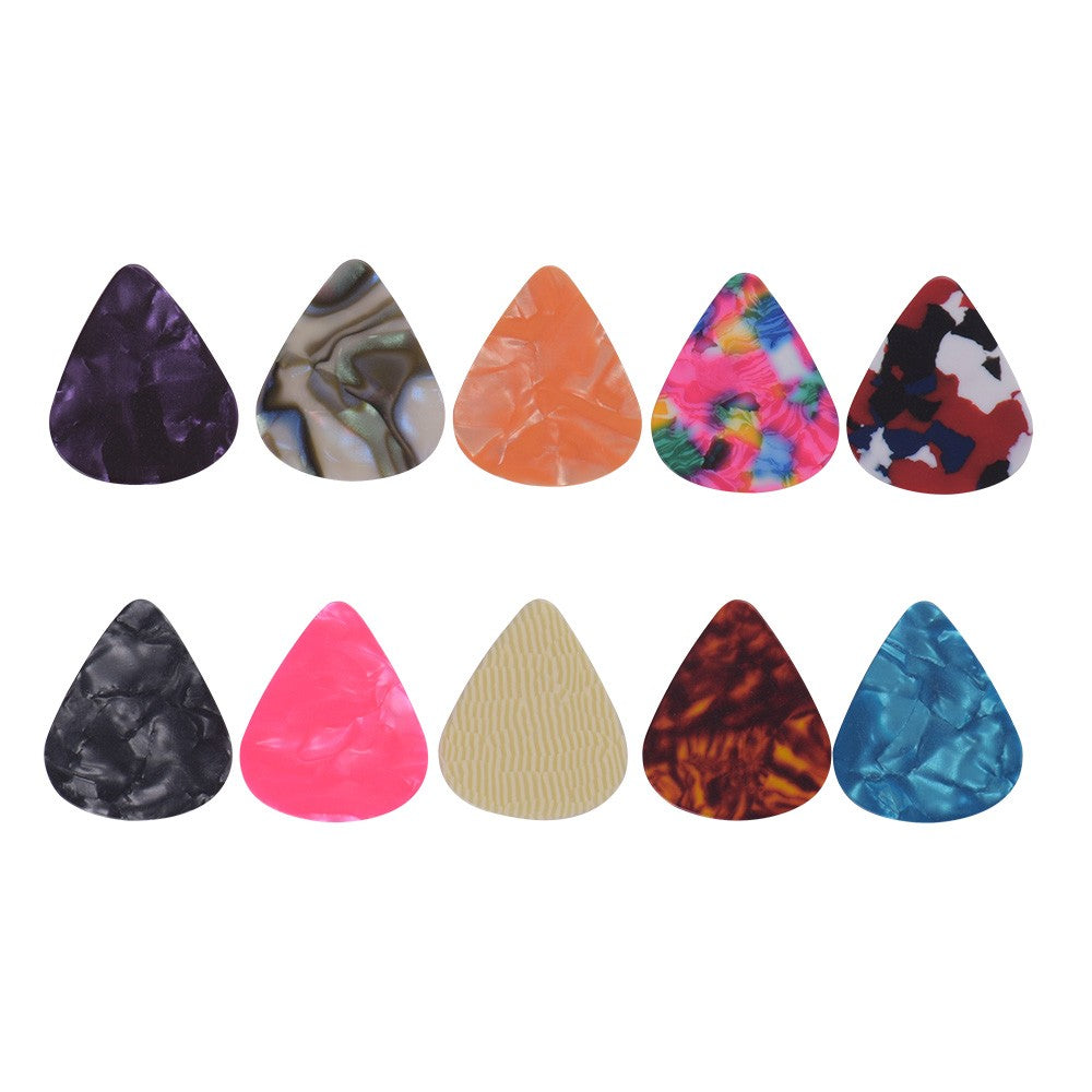 6-Pack Colorful Celluloid Guitar Picks