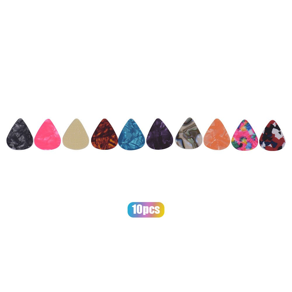 6-Pack Colorful Celluloid Guitar Picks