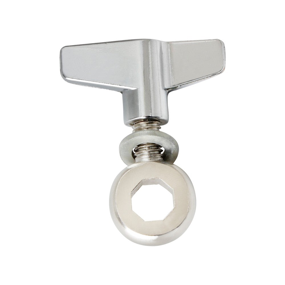 Dual-Tone Medium Bicolor Cowbell for Drum Set - Double Mounted Percussion Instrument