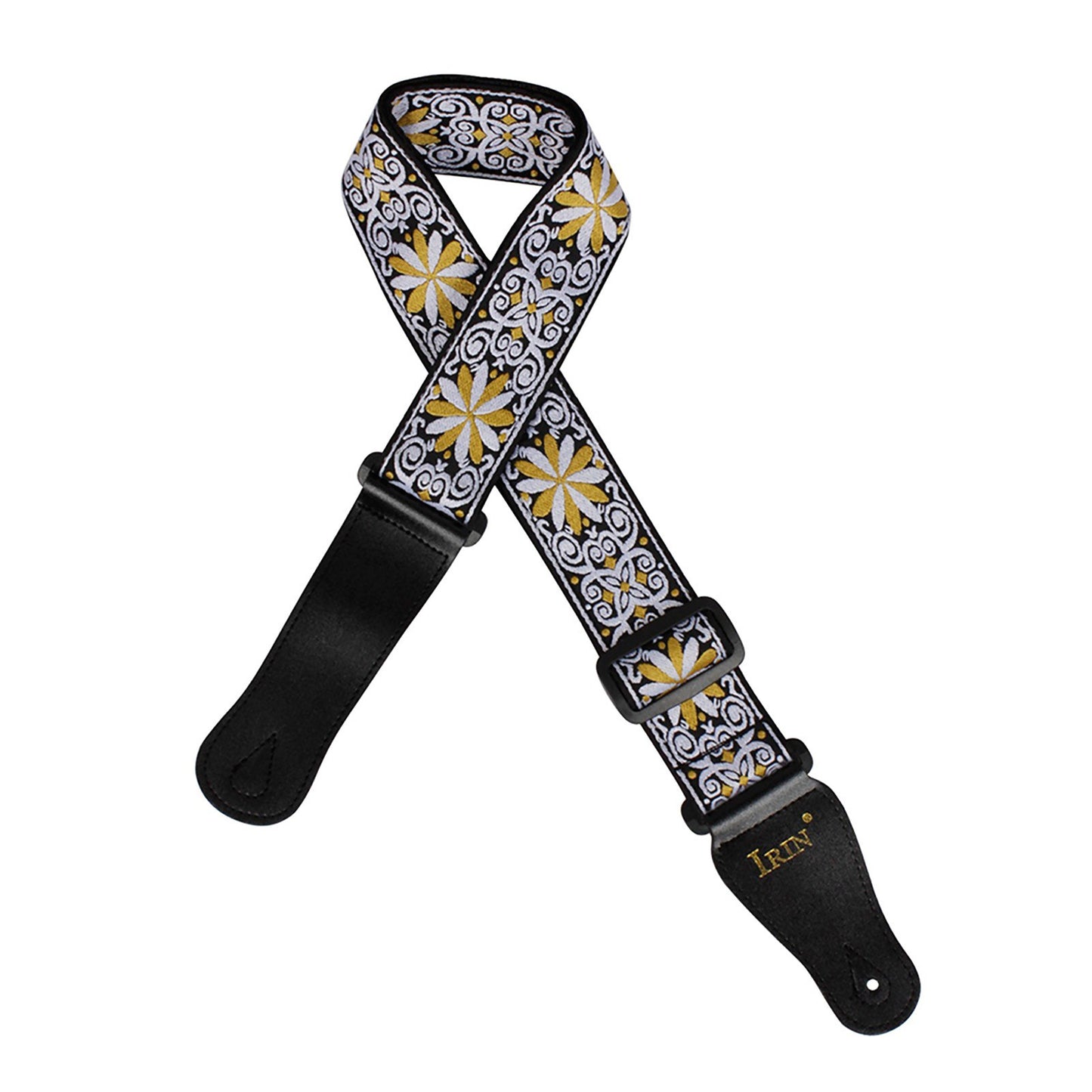 Adjustable IRIN GS-02 Embroidery Guitar Straps for Acoustic Electric Guitars & Bass Accessories