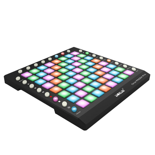 Portable WORLDE ORCA PAD64 USB MIDI Drum Pad Controller