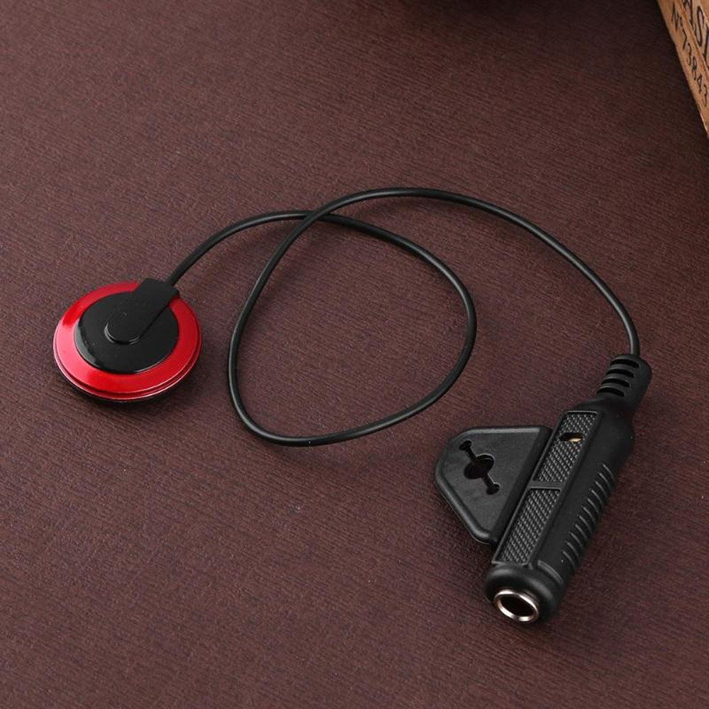 Professional Piezo Contact Microphone Pickup for Guitar, Violin, Banjo, Mandolin, Ukulele - Instrument Sound Pickup Device