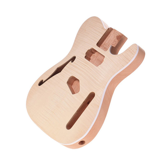 Mahogany Unfinished Guitar Body Blank for DIY Electric Guitar Parts