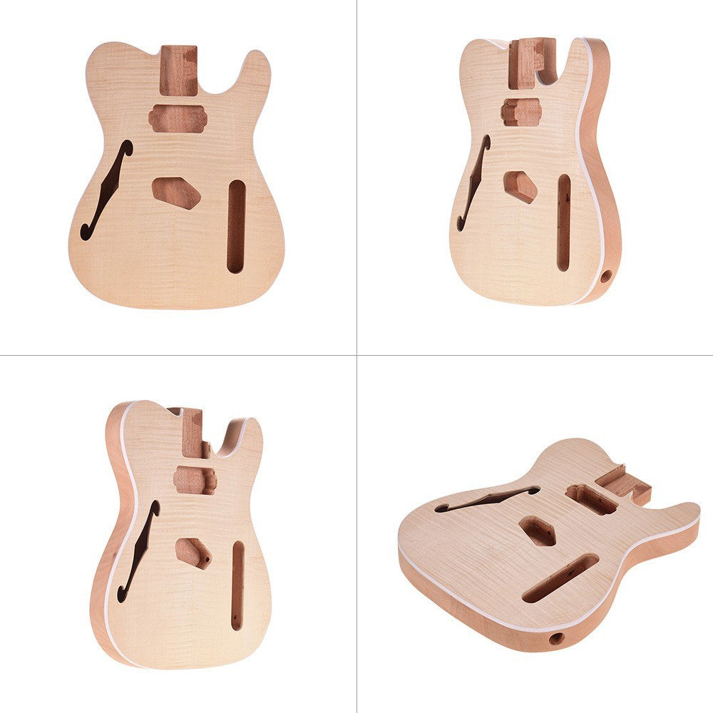 Mahogany Unfinished Guitar Body Blank for DIY Electric Guitar Parts