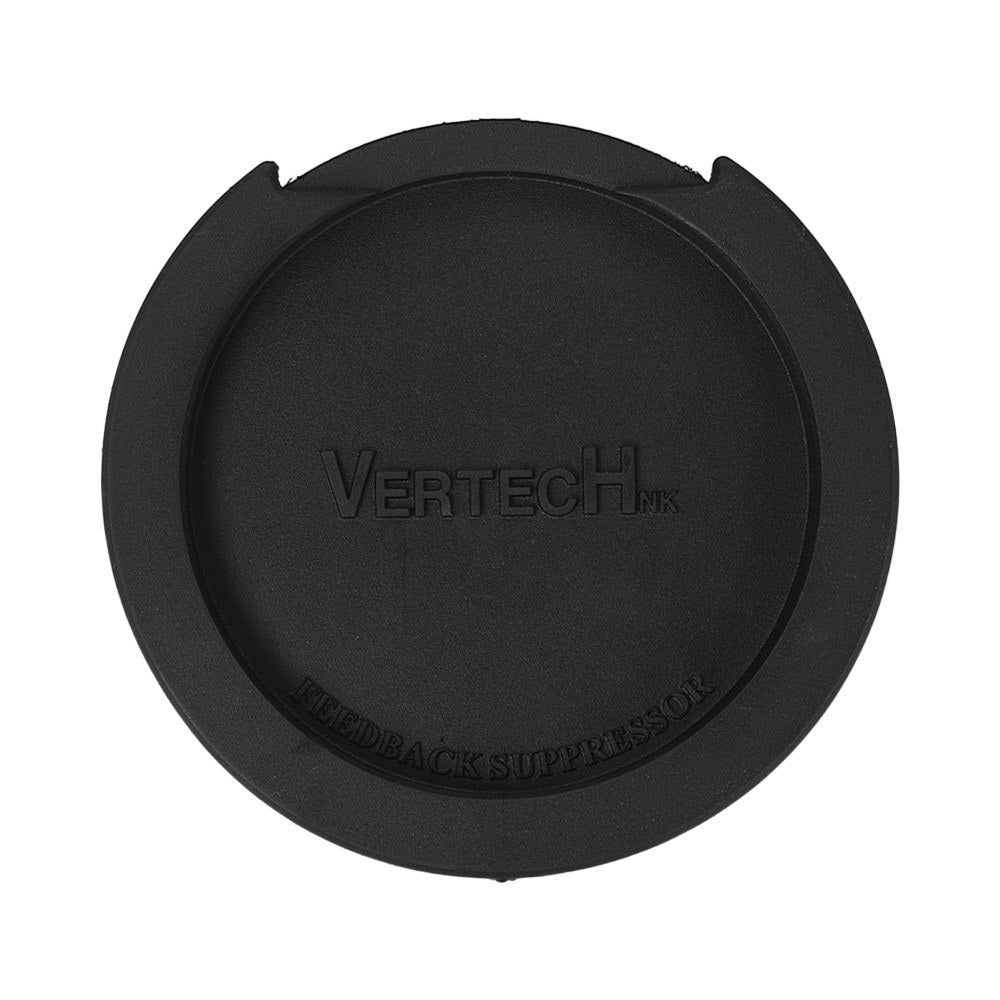 VERTECHnk SM-05 Black Rubber Guitar Soundhole Cover for Acoustic Folk Guitars - Feedback Buffer Block