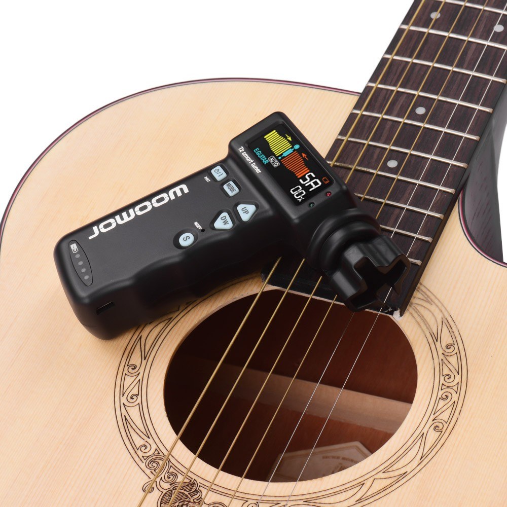 JOWOOM T2 Smart Multifunction Guitar Tuner & String Winder