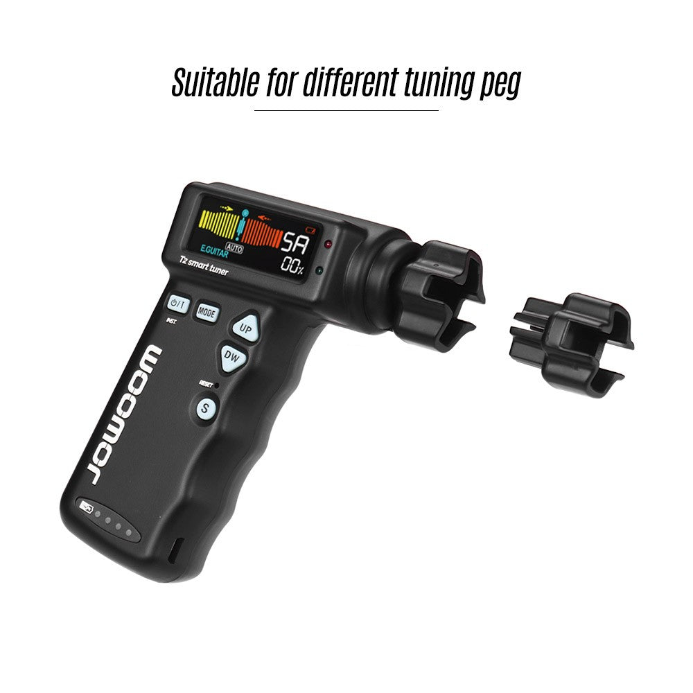 JOWOOM T2 Smart Multifunction Guitar Tuner & String Winder