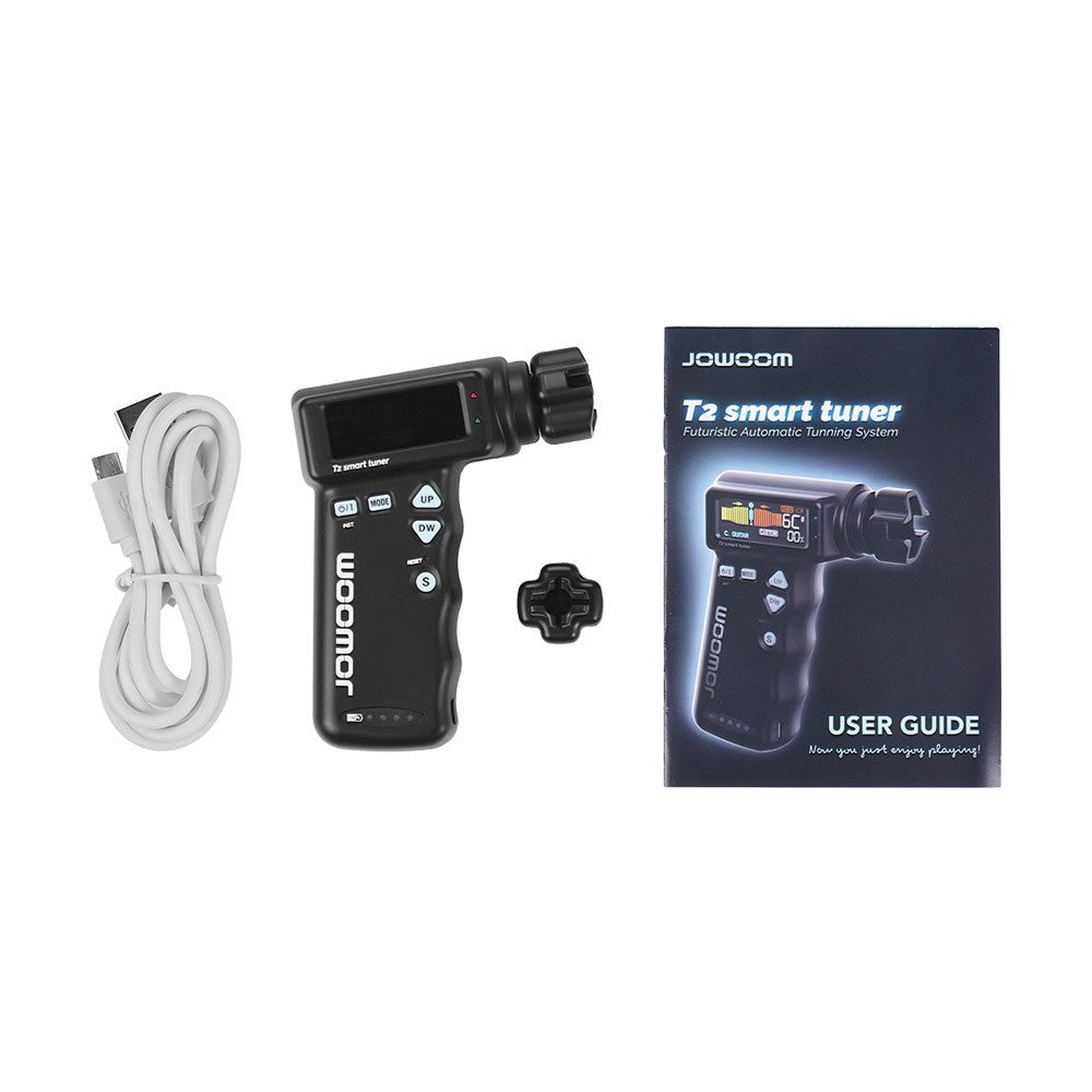 JOWOOM T2 Smart Multifunction Guitar Tuner & String Winder