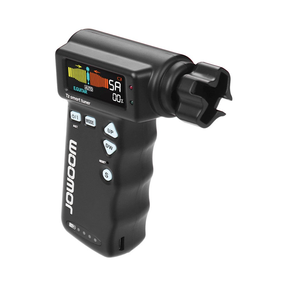 JOWOOM T2 Smart Multifunction Guitar Tuner & String Winder