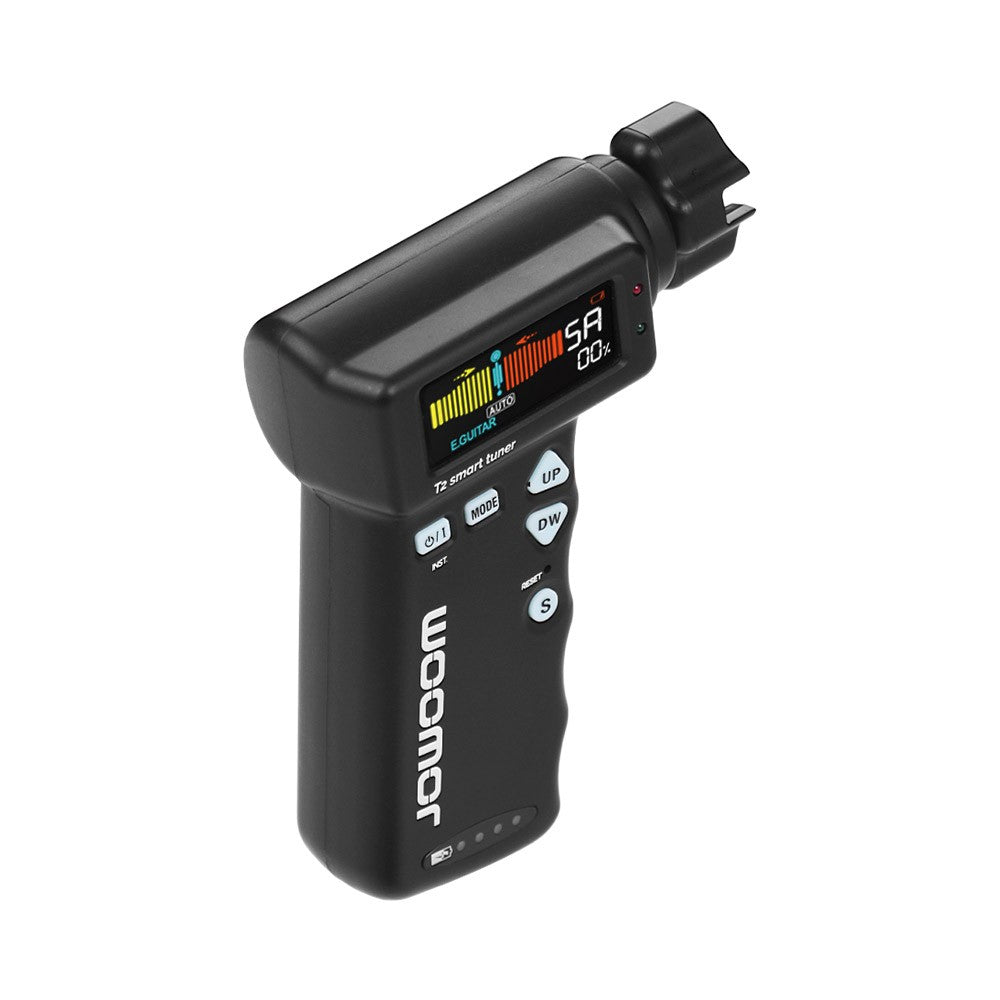 JOWOOM T2 Smart Multifunction Guitar Tuner & String Winder