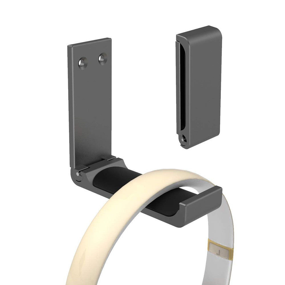 Aluminum Alloy Foldable Headset Hanger Hook Mount for Desk