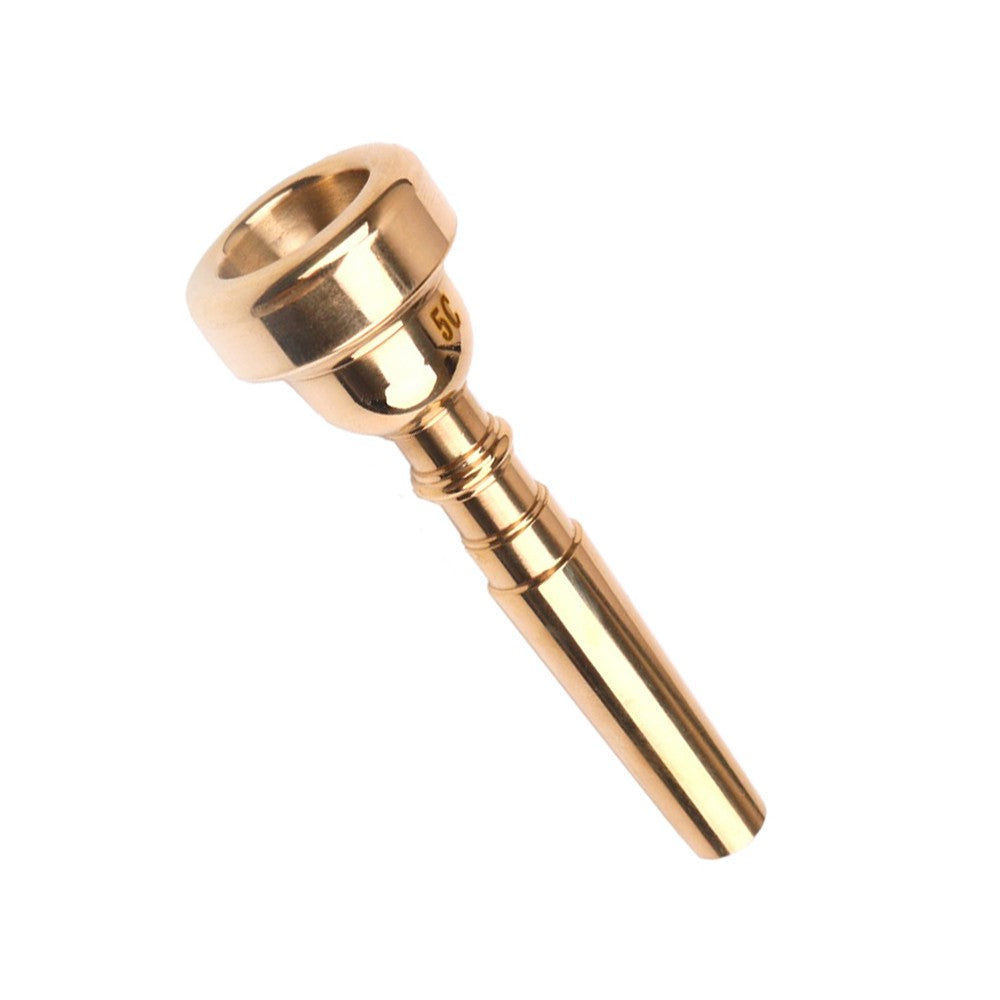 5C Gold Plated Trumpet Mouthpiece Musical Instrument Accessory