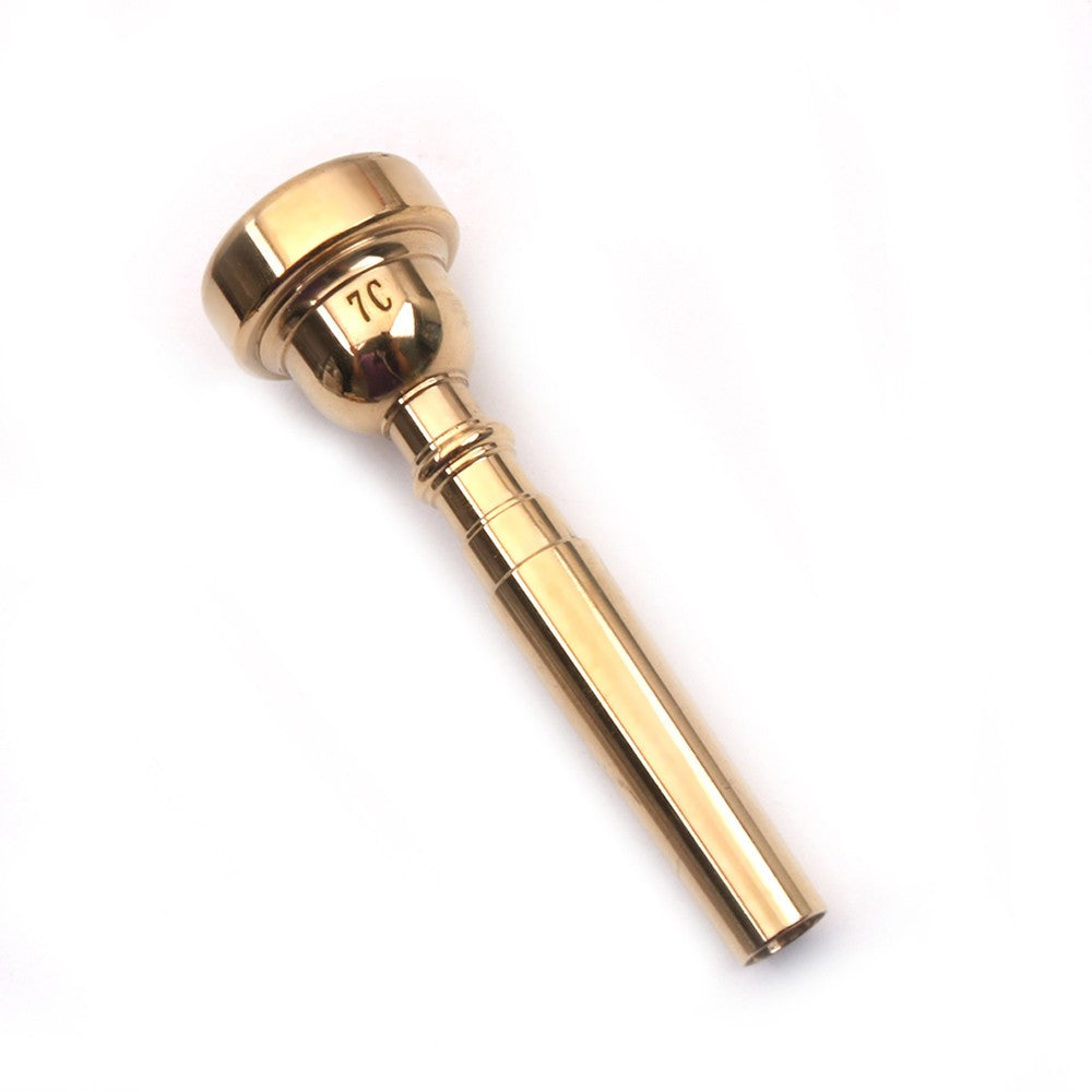 5C Gold Plated Trumpet Mouthpiece Musical Instrument Accessory