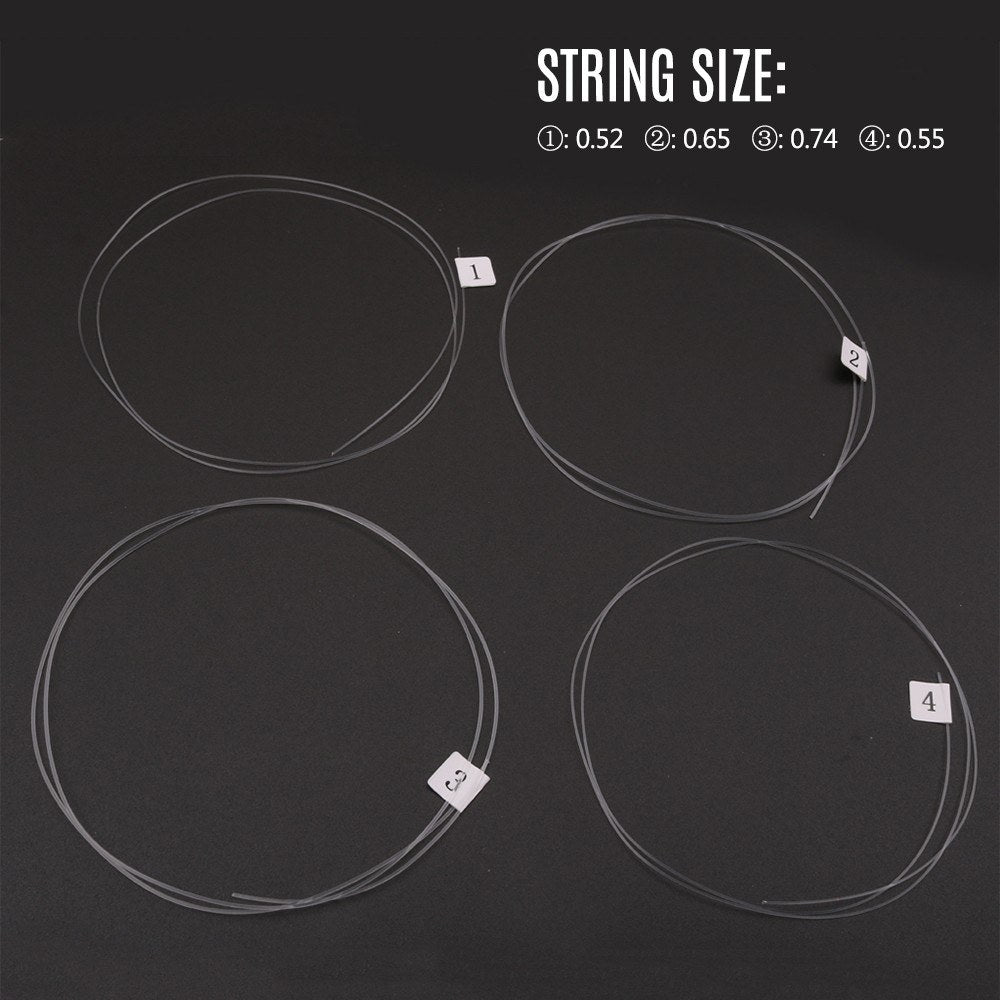 4-Piece Ukulele Uke Strings Set
