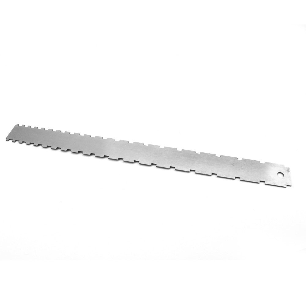 Fretboard Notched Ruler: Guitar Neck Straight Edge Repair Tool