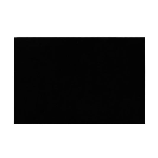Black 3-Ply PVC Electric Guitar Pickguard Blank Scratch Plate - DIY Custom Guitar Parts