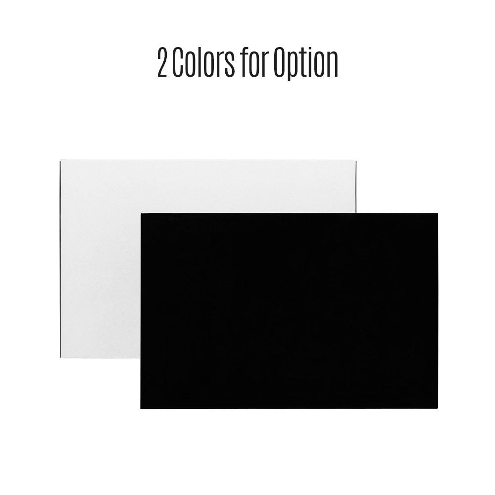 Black 3-Ply PVC Electric Guitar Pickguard Blank Scratch Plate - DIY Custom Guitar Parts
