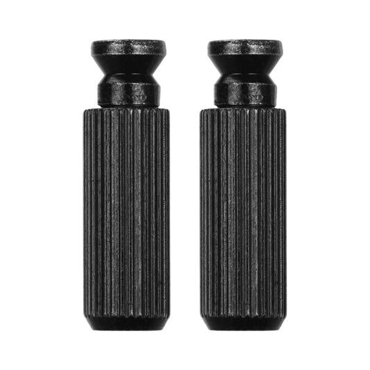 8MM Black Electric Guitar Tremolo Bridge Studs Anchors Screws Replacement Accessories, 2PCS Metal