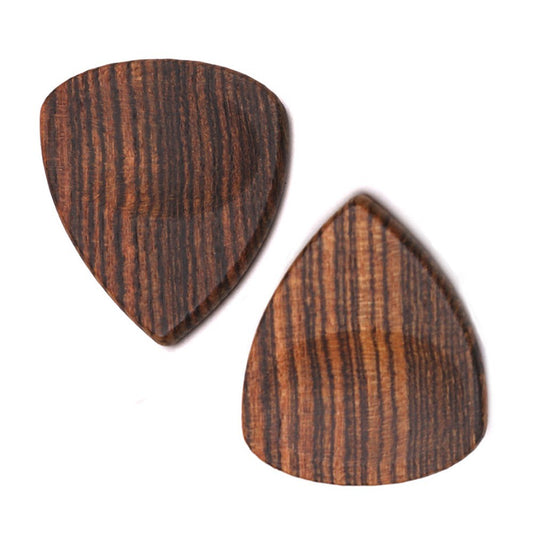 Set of 2 Wooden Guitar Picks