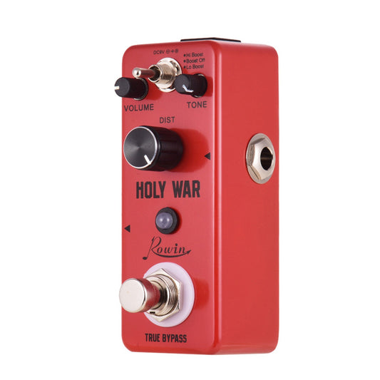 Rowin HOLY WAR: Heavy Metal Analog Distortion Guitar Pedal