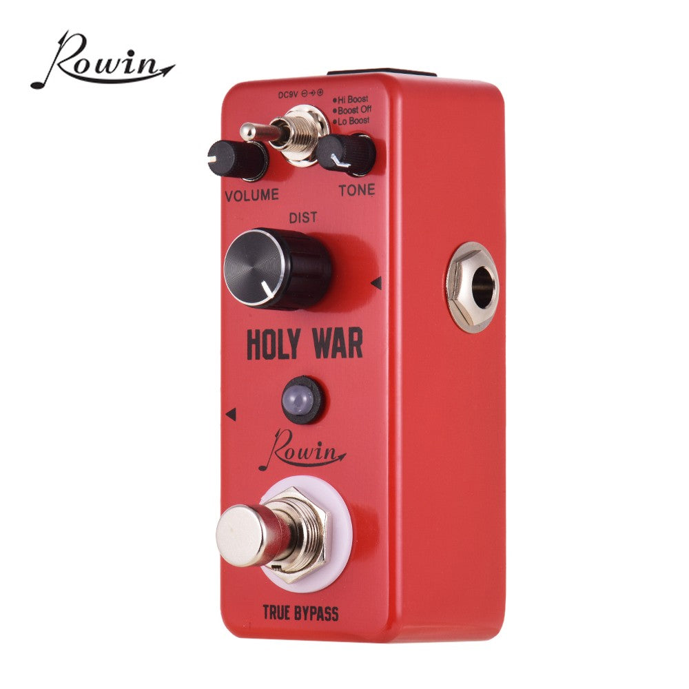 Rowin HOLY WAR: Heavy Metal Analog Distortion Guitar Pedal